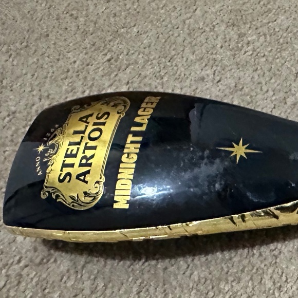 Stella Artois Belgian Midnight Lager Beer Tap Handle - Picture 2 of 3